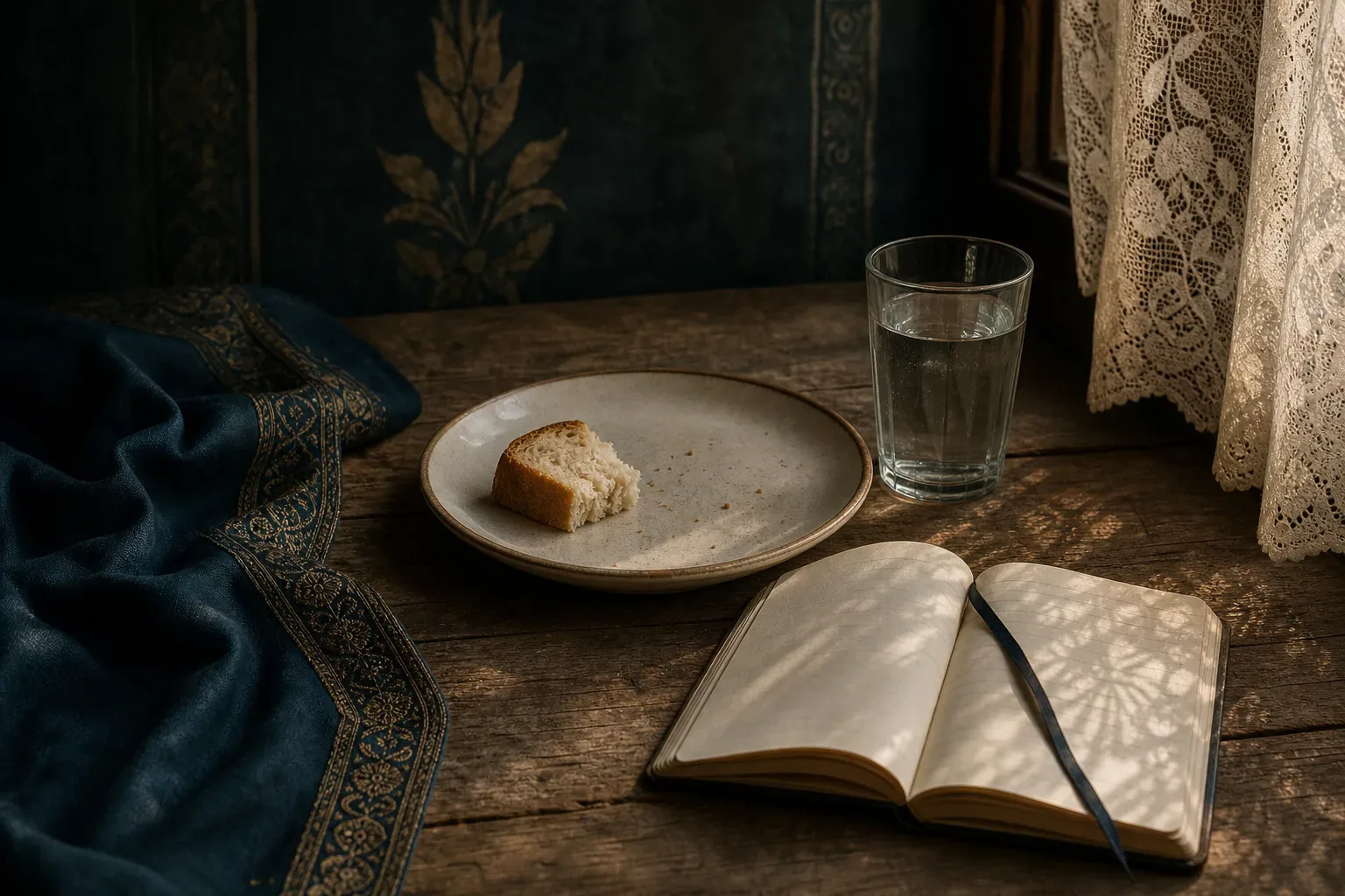 Symbolic still life: Rüyada aç kalmak