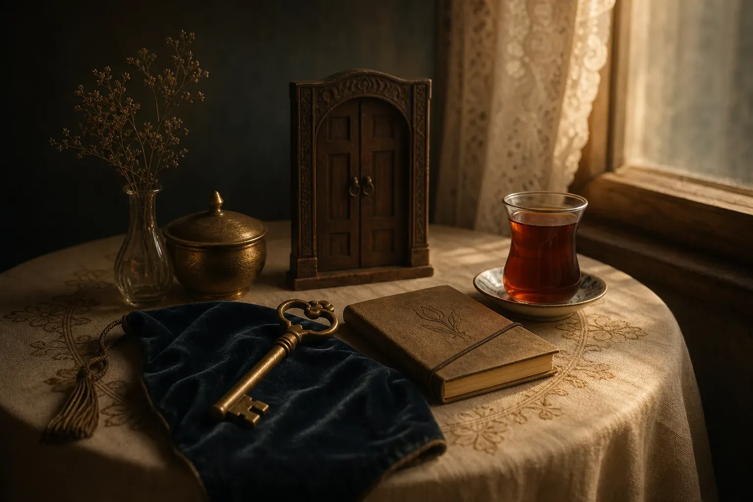 Symbolic still life: Rüyada anahtar görmek