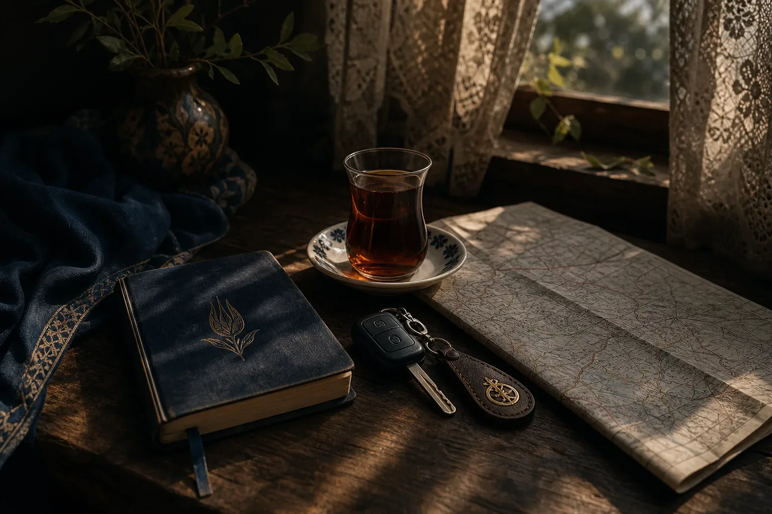 Symbolic still life: Rüyada araba kullanmak