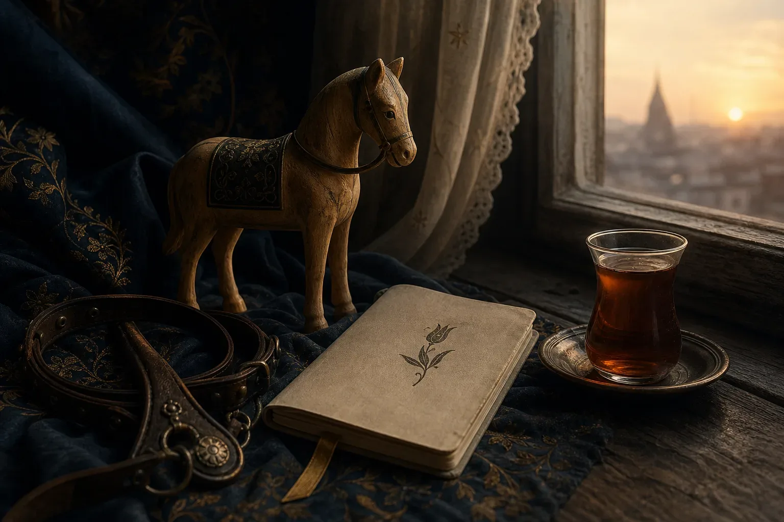 Symbolic still life: Rüyada at görmek