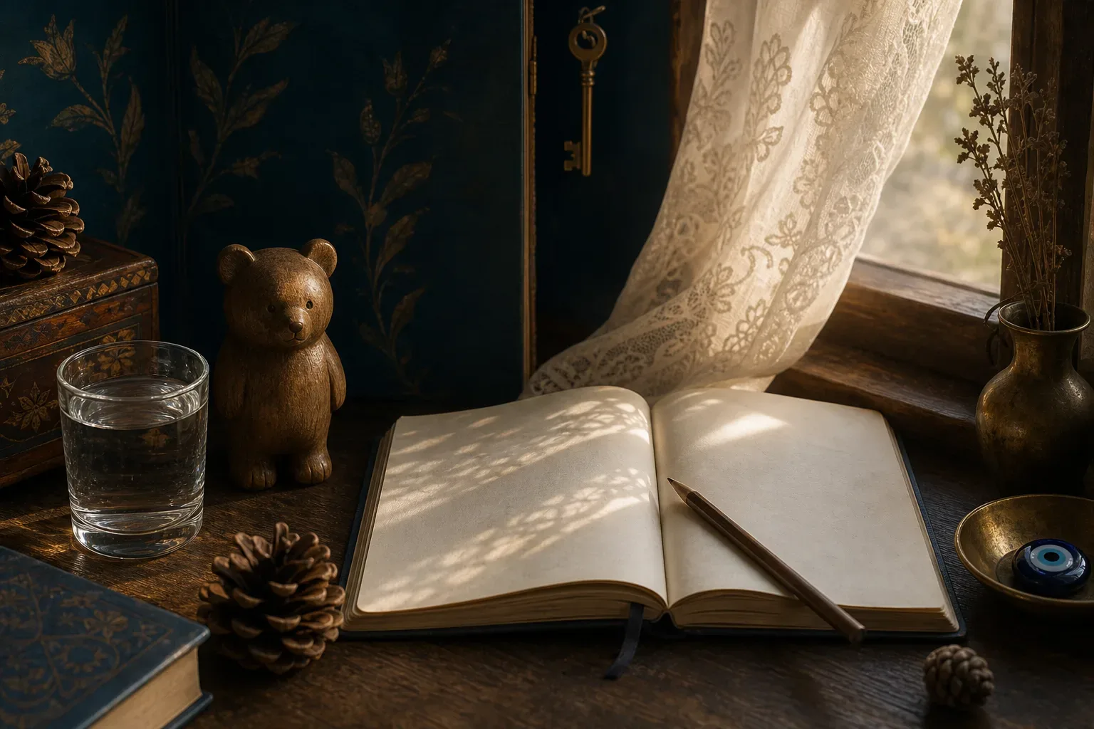 Symbolic still life: Rüyada ayı görmek