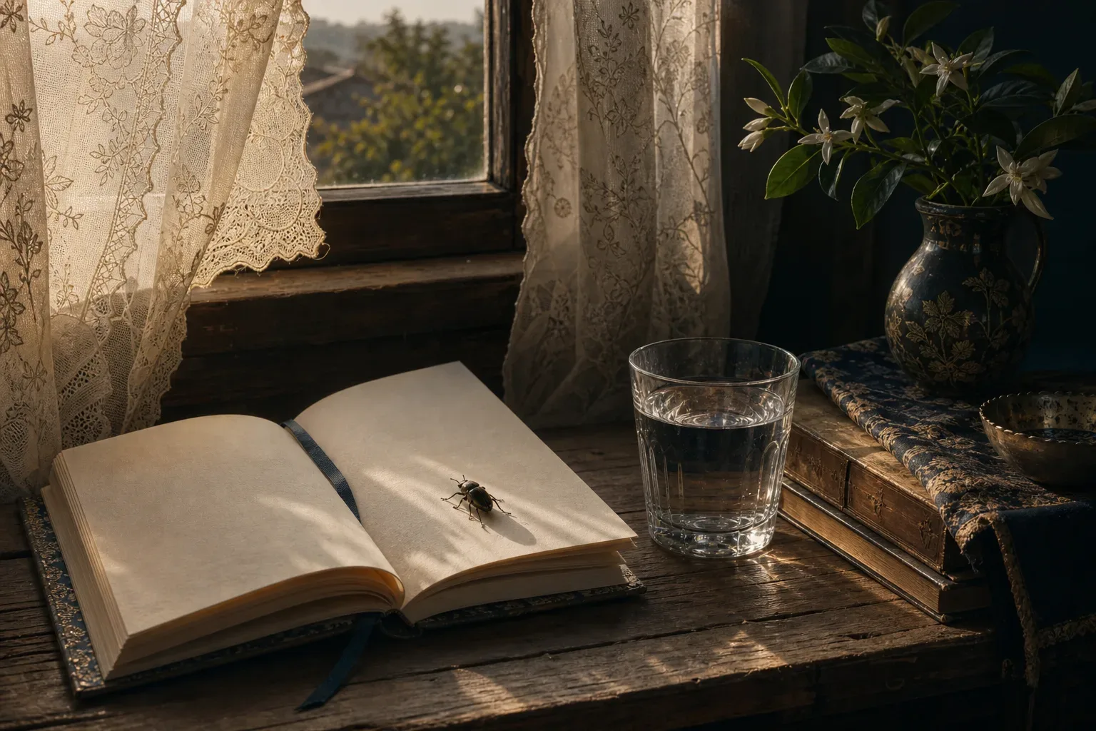 Symbolic still life: Rüyada böcek görmek