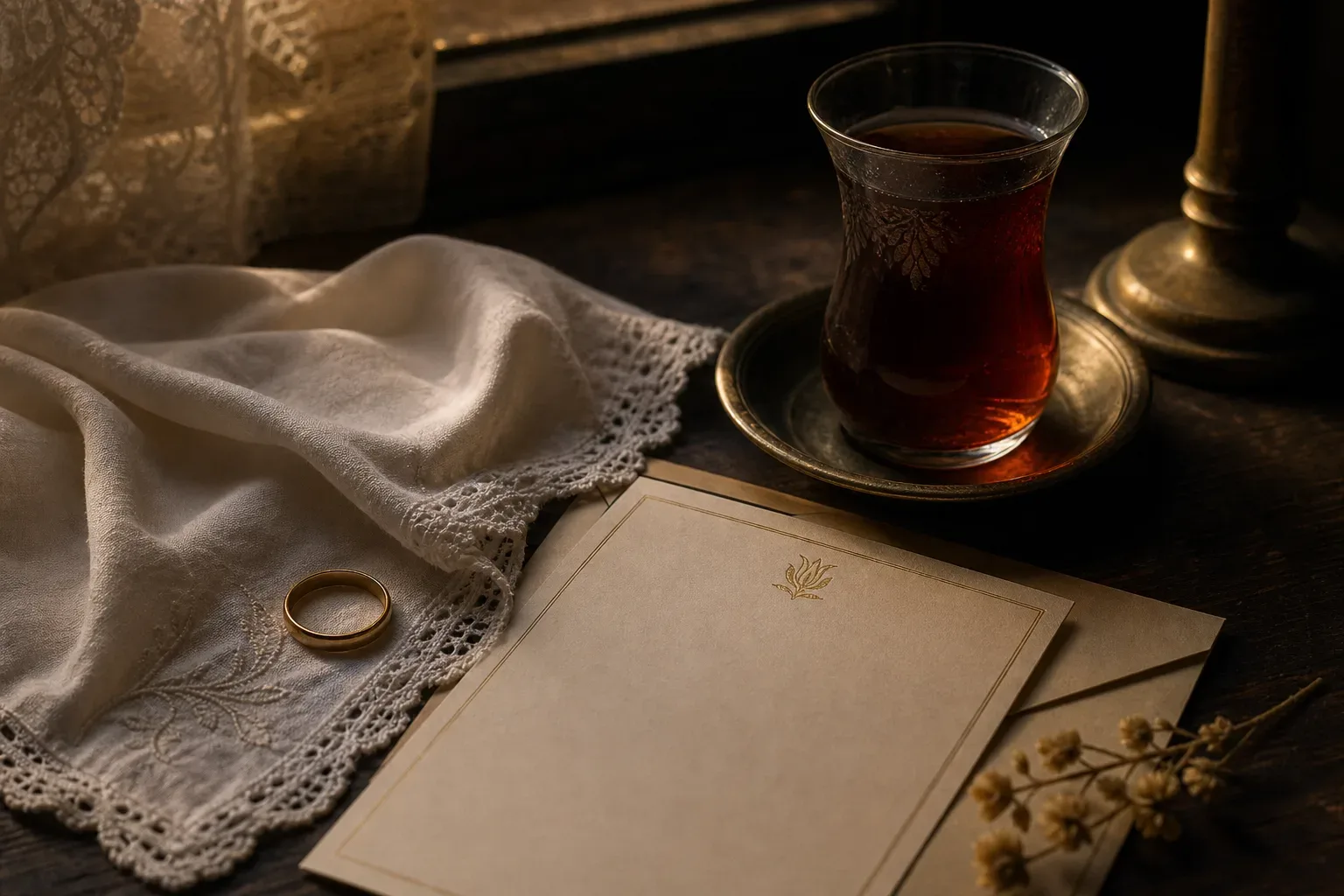 Symbolic still life: Rüyada düğün görmek