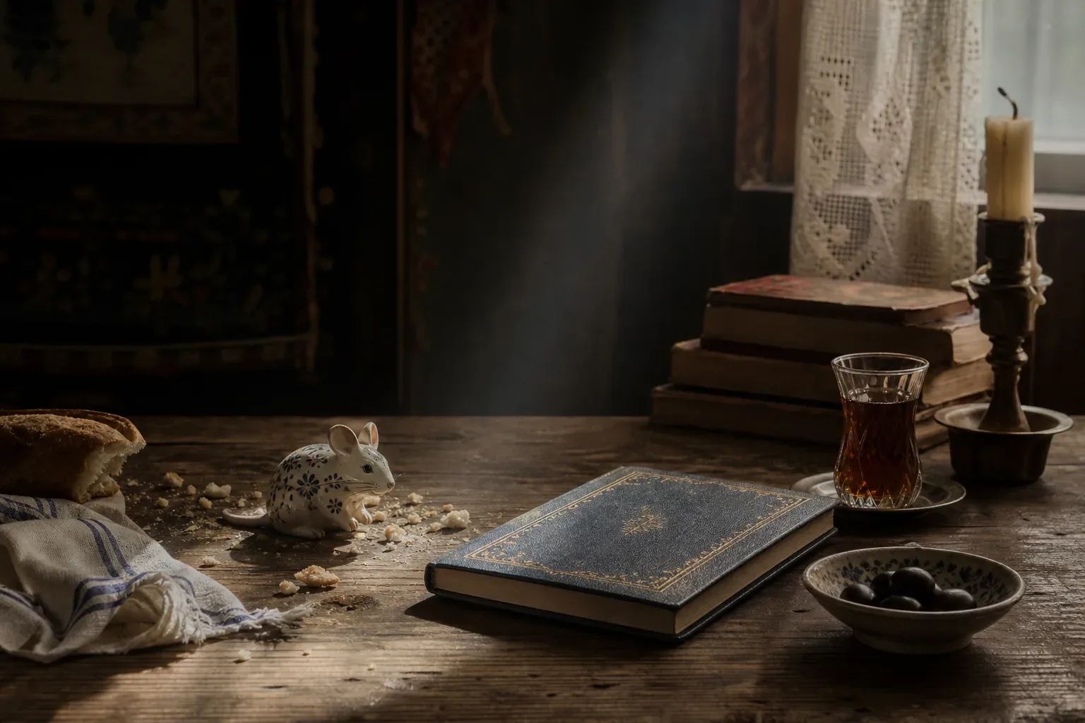Symbolic still life: Rüyada fare görmek