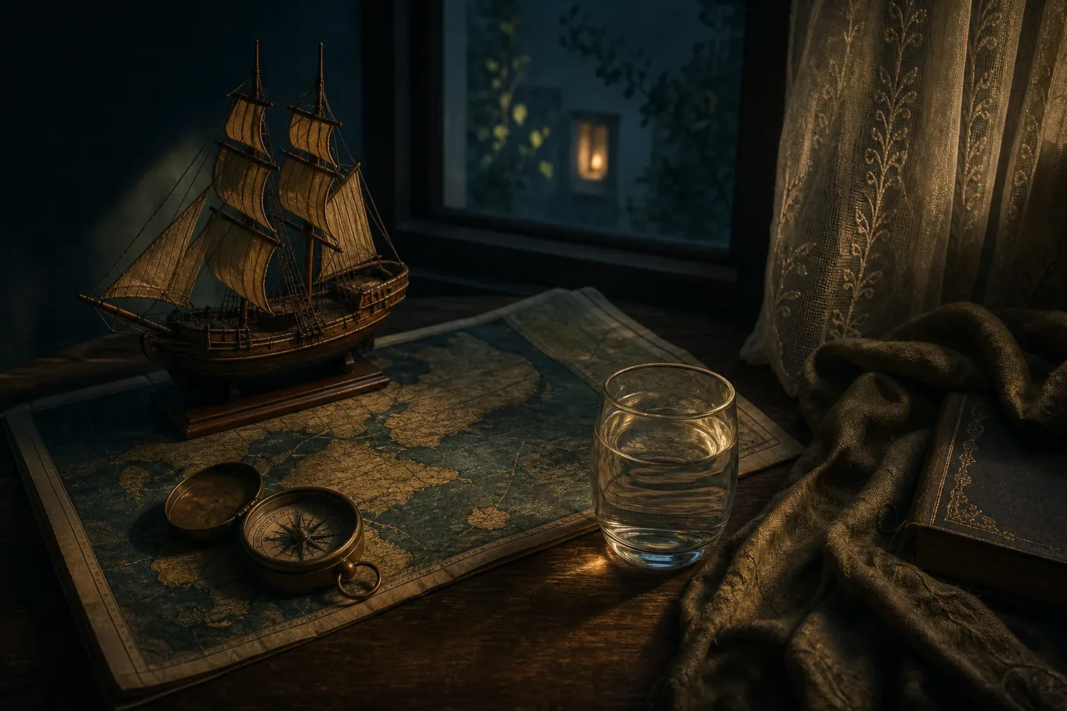 Symbolic still life: Rüyada gemi görmek