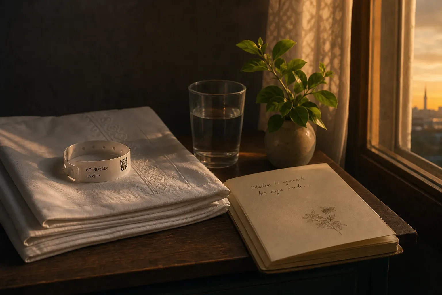 Symbolic still life: Rüyada hastane görmek