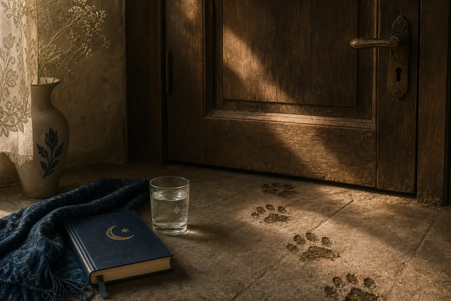 Symbolic still life: Rüyada hayvan saldırması