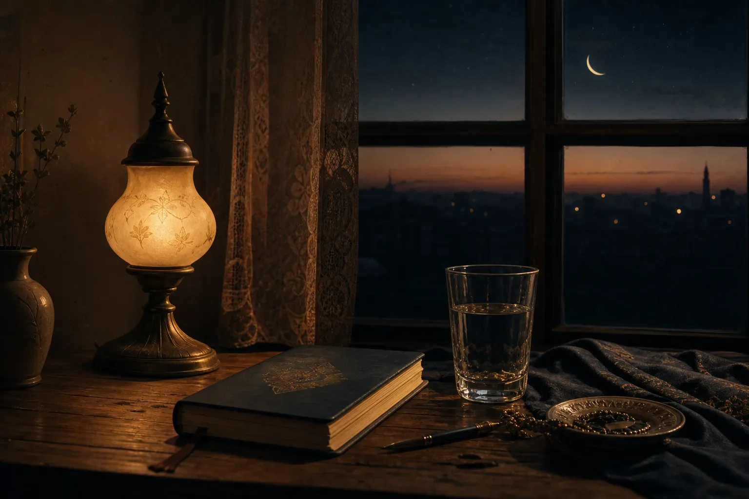 Symbolic still life: Rüyada ışık görmek