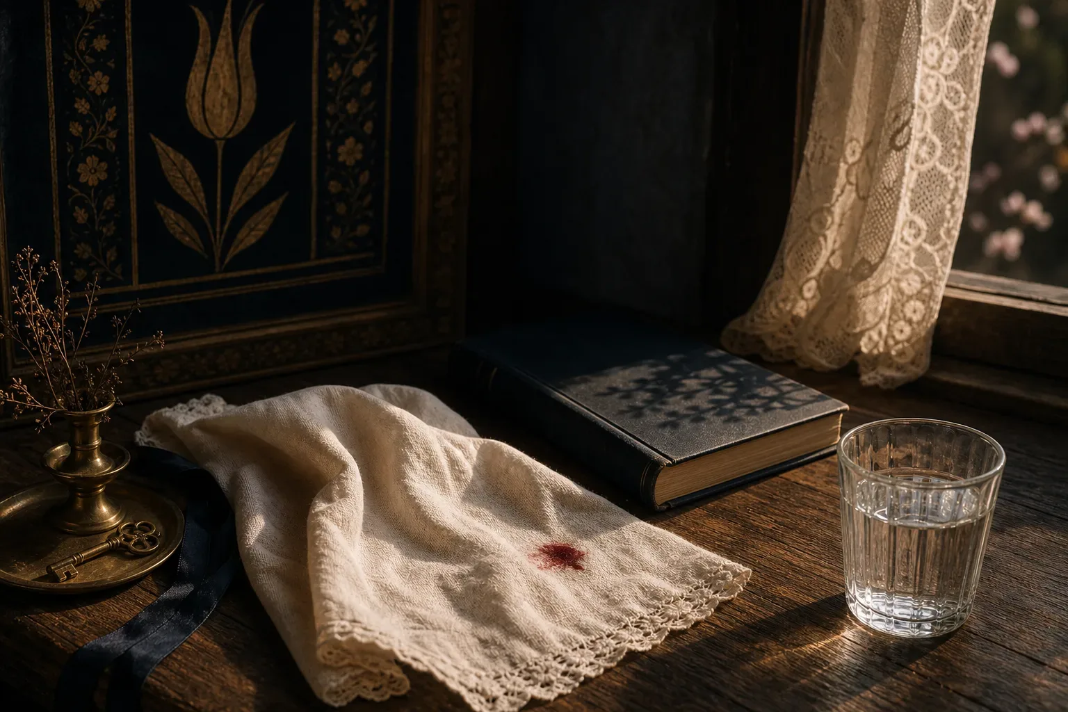 Symbolic still life: Rüyada kan görmek
