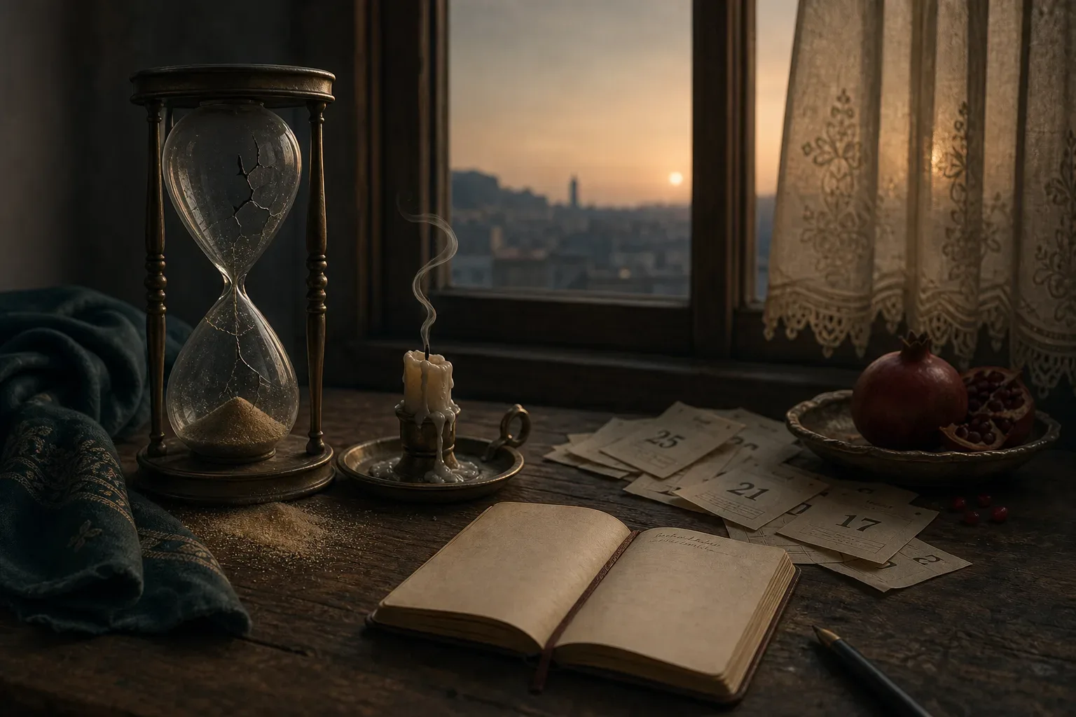 Symbolic still life: Rüyada kıyamet kopması