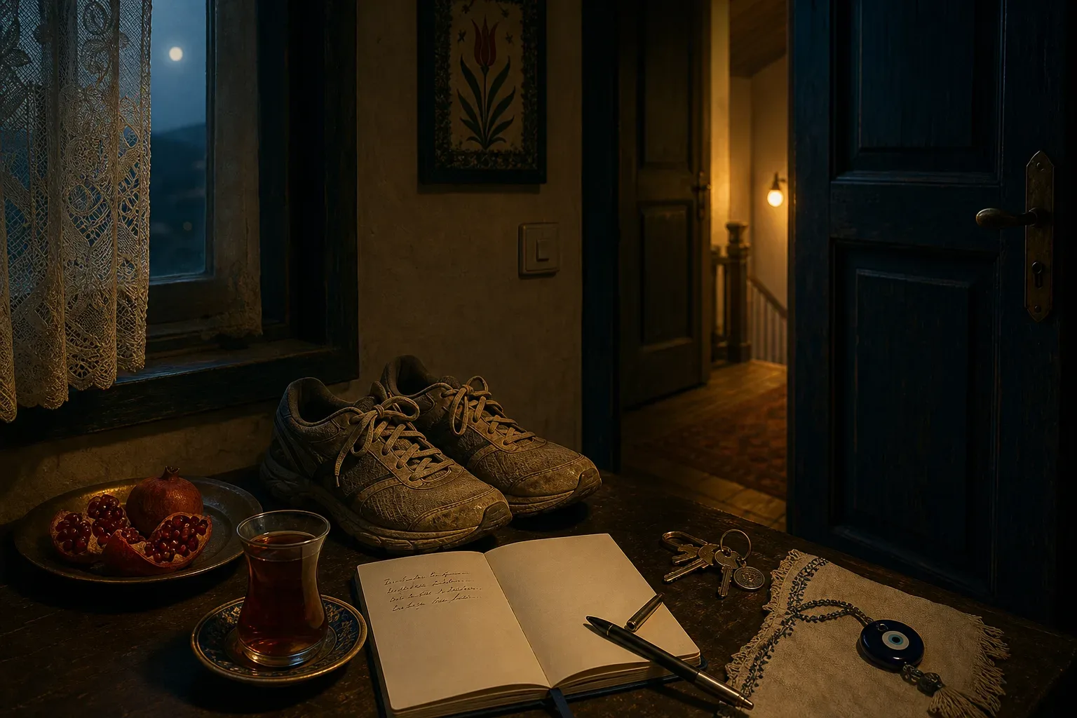 Symbolic still life: Rüyada kovalanmak