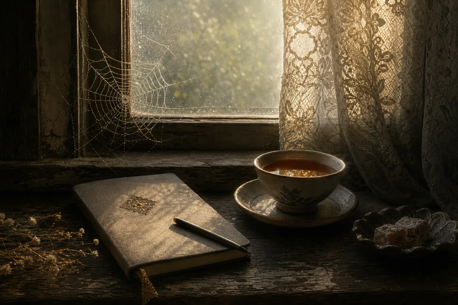 Symbolic still life: Rüyada örümcek görmek