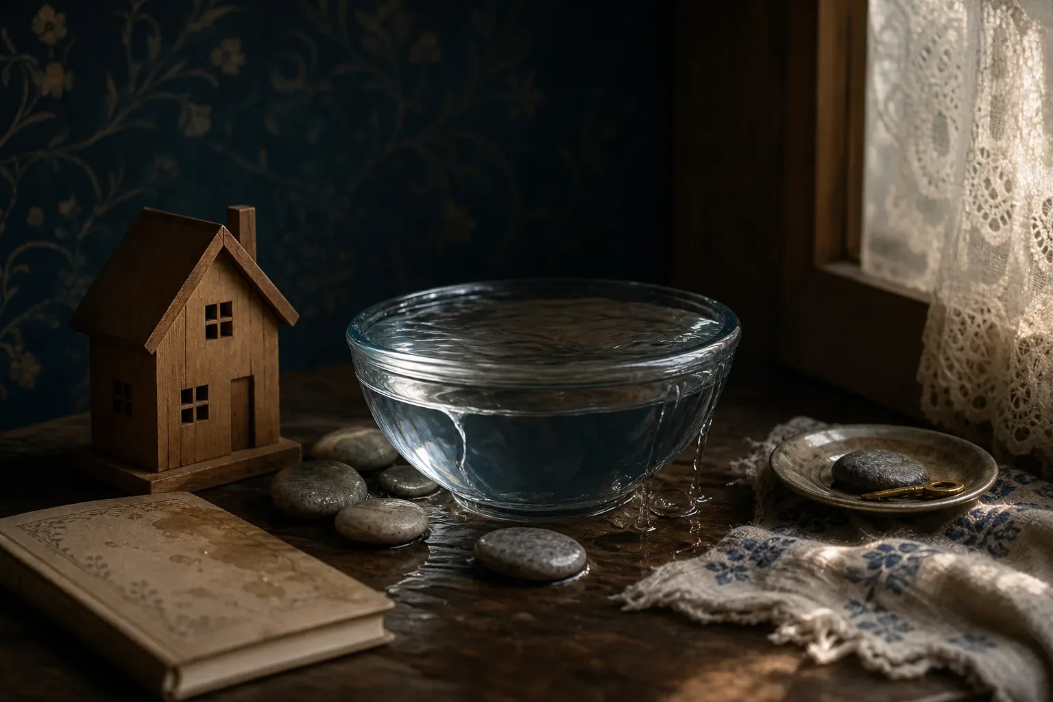 Symbolic still life: Rüyada sel görmek