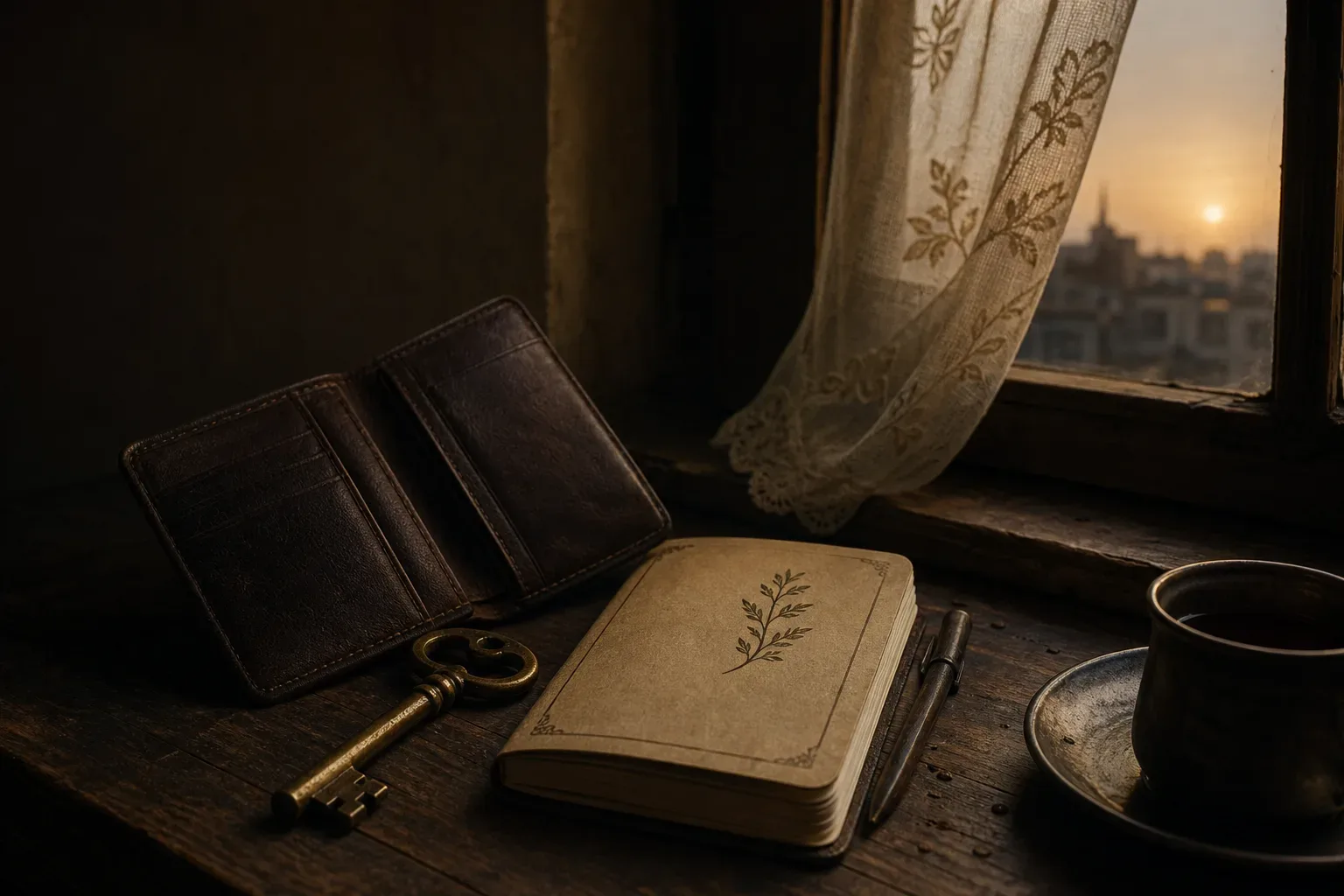 Symbolic still life: Rüyada soyulmak