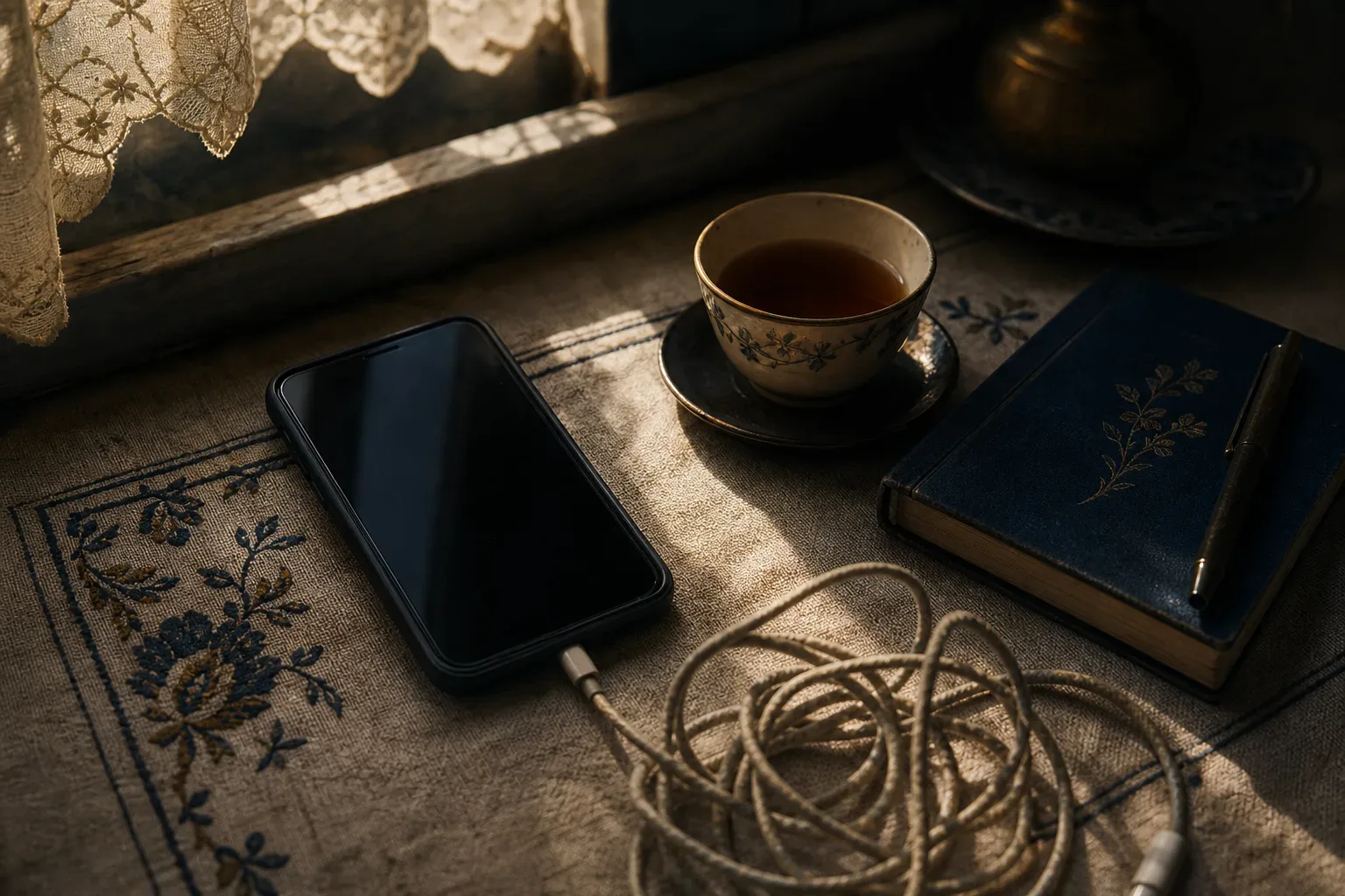 Symbolic still life: Rüyada telefonun çalışmaması