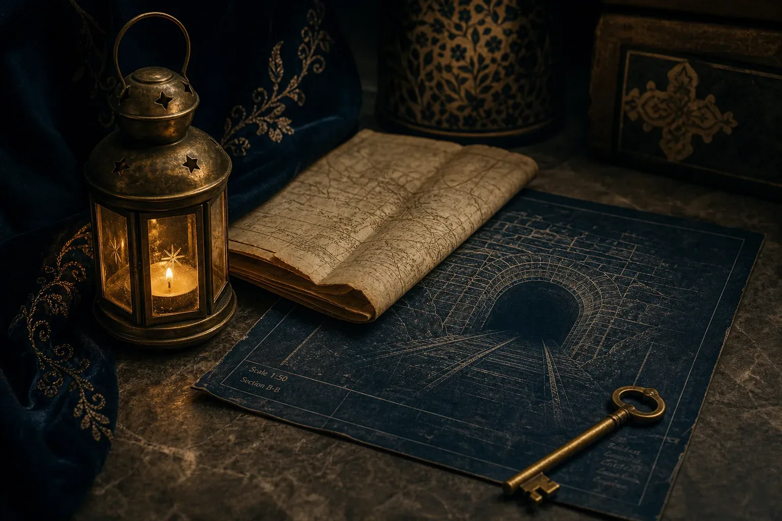 Symbolic still life: Rüyada tünel görmek