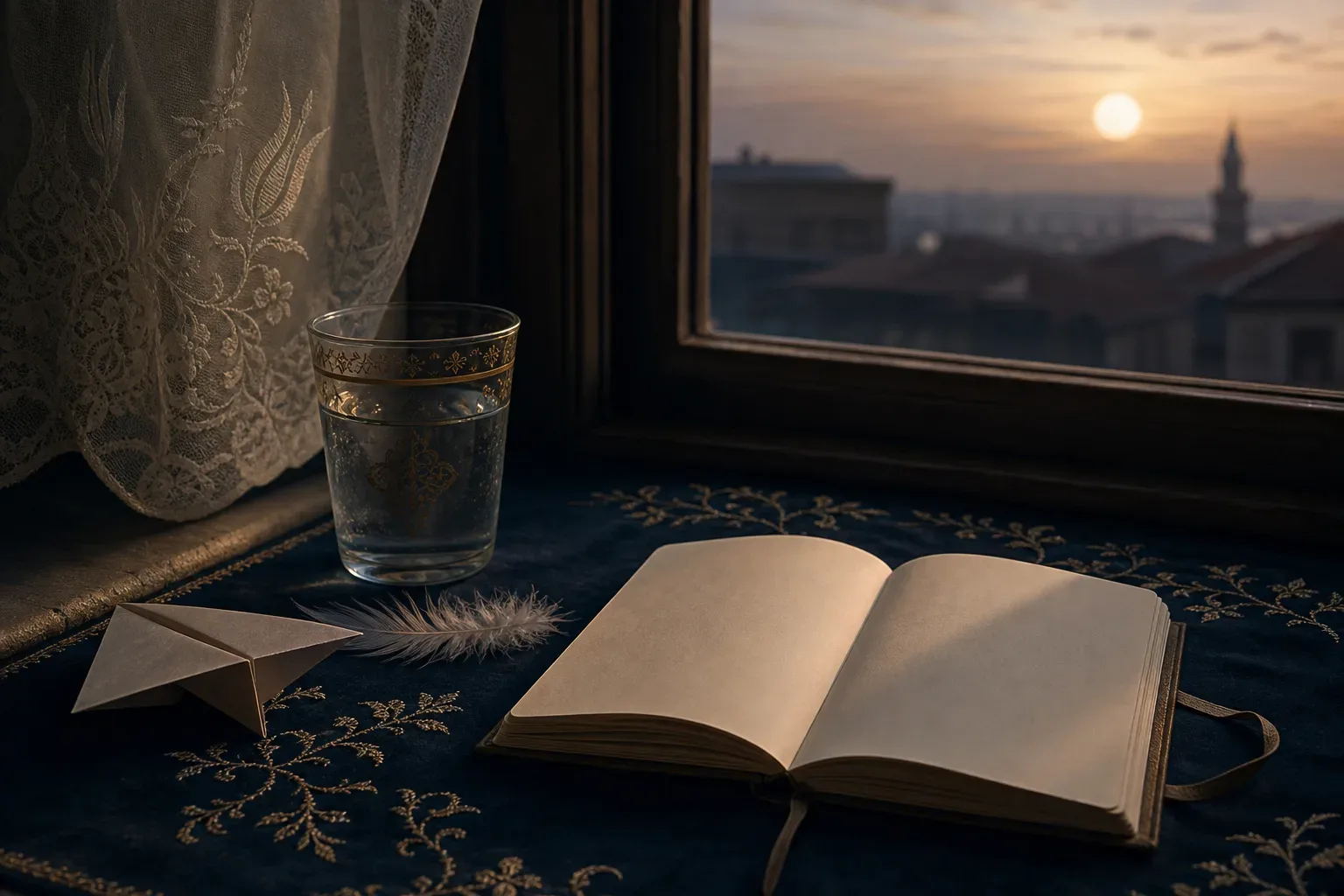 Symbolic still life: Rüyada uçmak