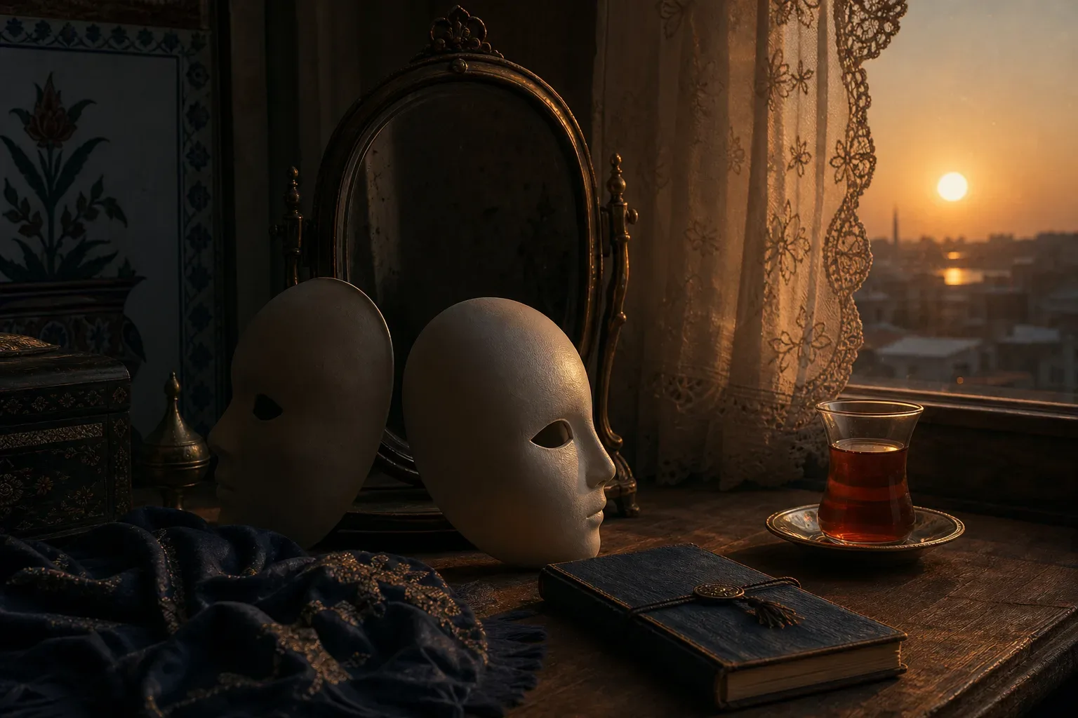 Symbolic still life: Rüyada yüzü olmayan insanlar görmek